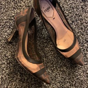 Fendi Colibri Pumps Size 35 1/2